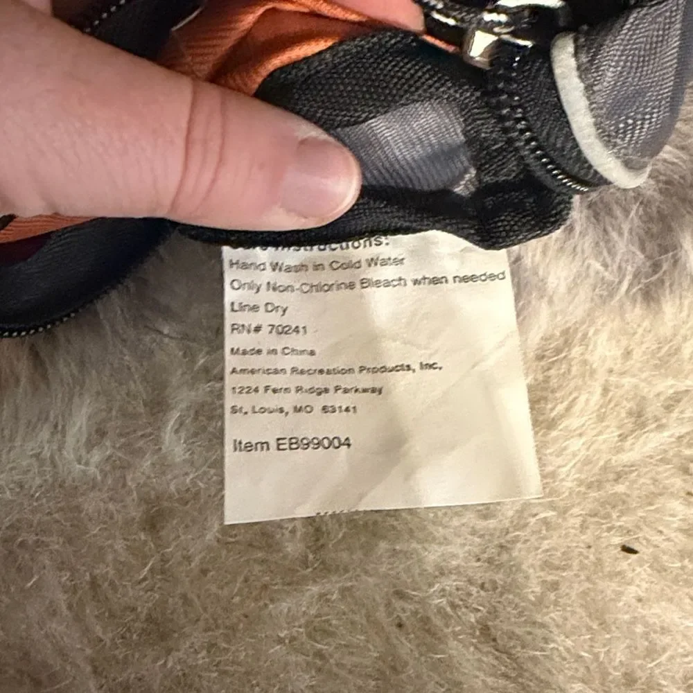 Orange and Gray saddlebags (4500)